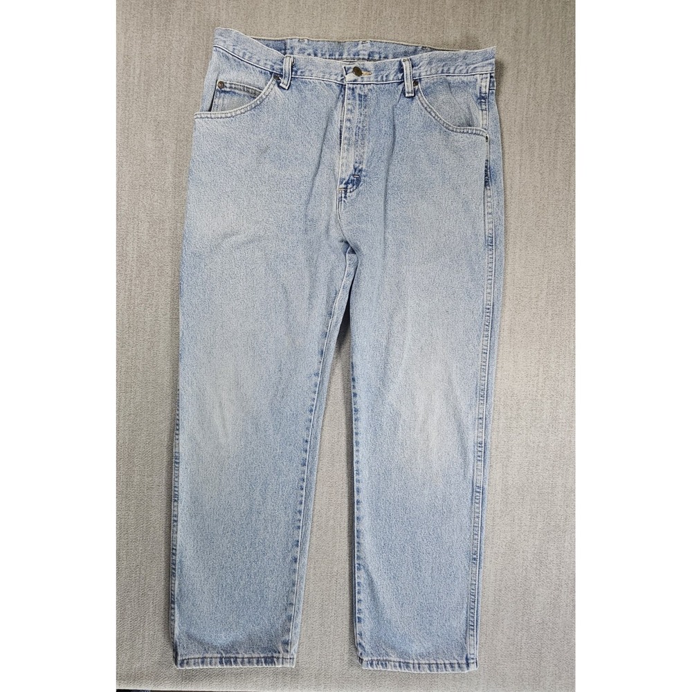 VTG Wrangler Men's Light Blue Denim Sz 38x30